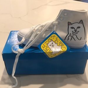 RIPNDIP- Lord Nermal White High-Tops